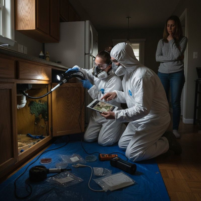 Mold Detection in Arlington, TX