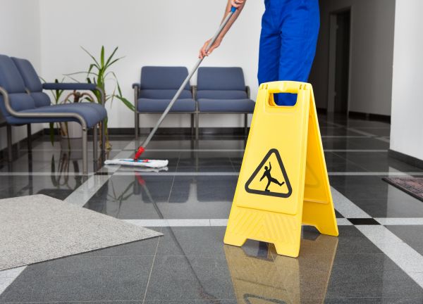 Commercial Floor Buffing